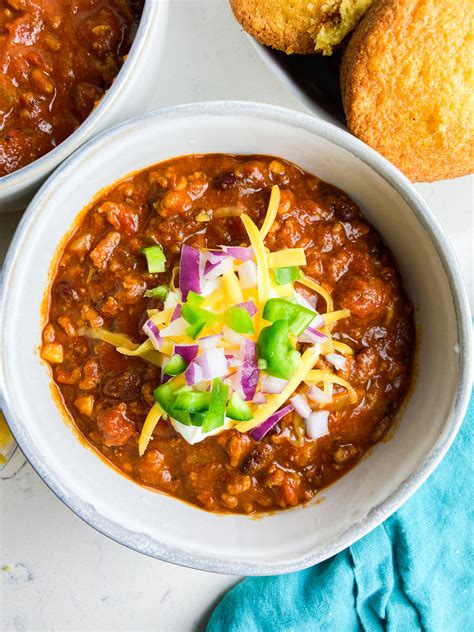 chili recipe meat and beans easy healthy